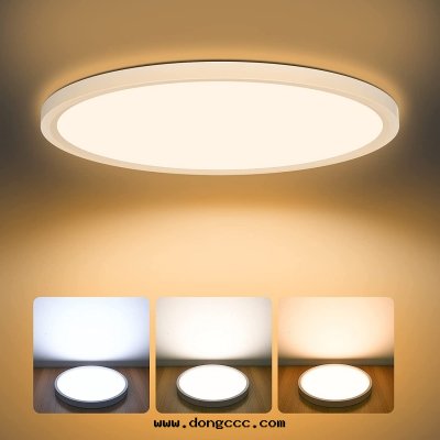 400mm簡約款側發(fà)光(guāng)超薄吸頂燈(dēng)-單色(sè)温(wēn)/无极(jí)調光(guāng)調色(sè)色(sè)温(wēn)吸頂燈(dēng)